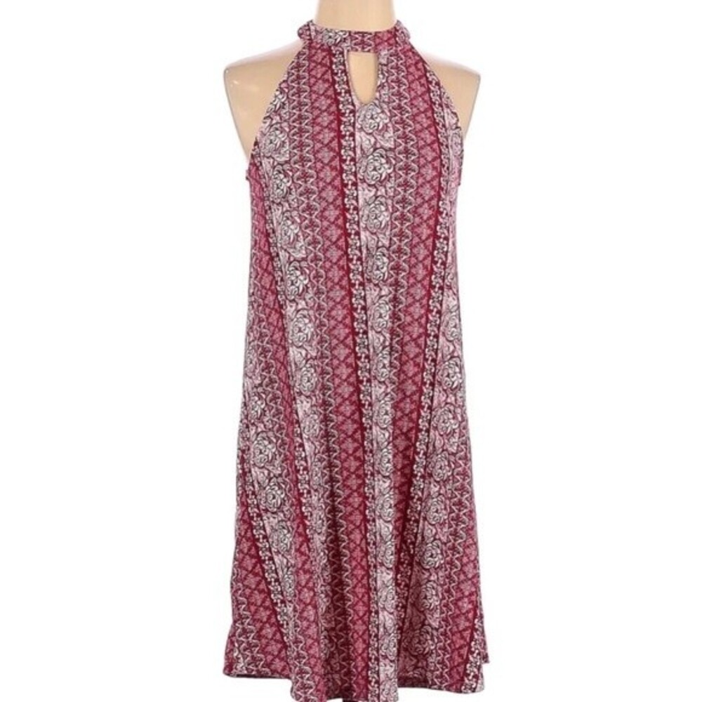 Pink Rose super soft boho floral dress size small